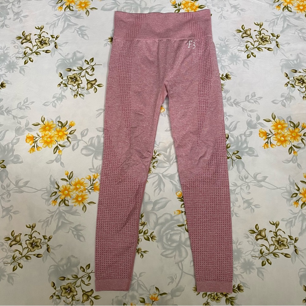 F3 Light Pink Workout Leggings